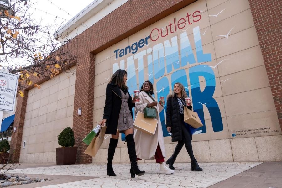 Shopping at National Harbor