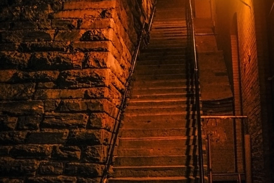 Exorcist stairs in Georgetown