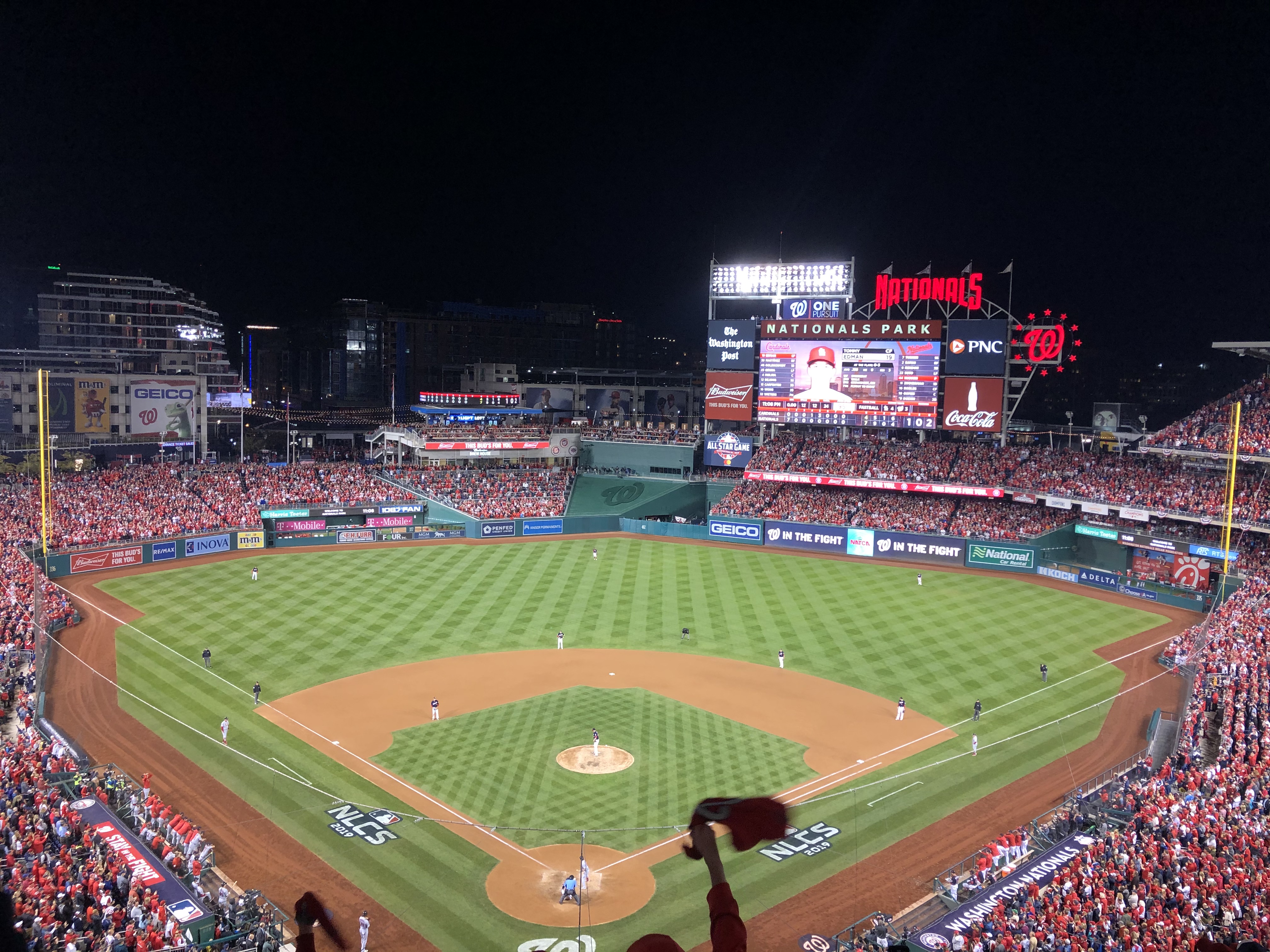 Nationals Park Baseball Game 