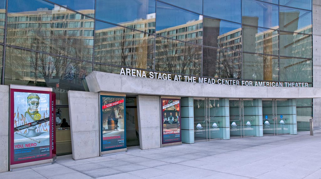 Arena Stage main entrance