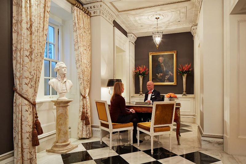 Concierge at The Jefferson hotel in Downtown DC - Historic hotels in Washington, DC