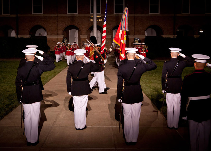 Evening Parade at Barracks Row - Things to See in Washington, DC