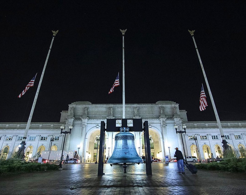 @h.i.o - American Legion Freedom Bell at Union Station in Washington, DC